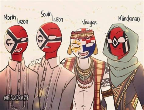 countryhumans philippines family.